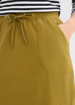 bonprix Jupe extensible en coton|Femme Basiques|Jupes