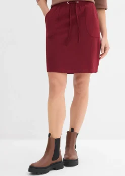 Femme bonprix Basiques|Jupes|Jupe extensible en coton