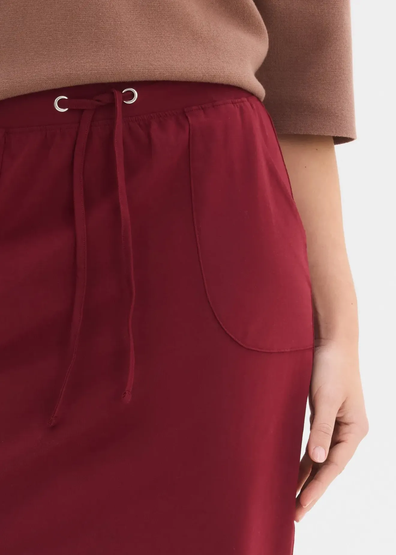 Femme bonprix Basiques|Jupes|Jupe extensible en coton