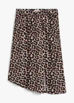 Femme bonprix Jupes|Jupe fendue en léopard