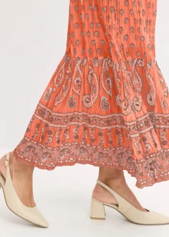 bonprix Jupe longue 100% coton|Femme Jupes