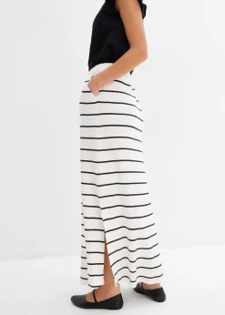 bonprix Jupe longue 100% coton|Femme Jupes