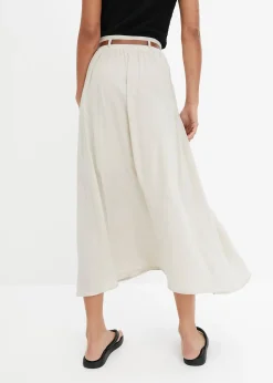 Femme bonprix Jupes|Jupe longue avec ceinture (ens. 2 pces)