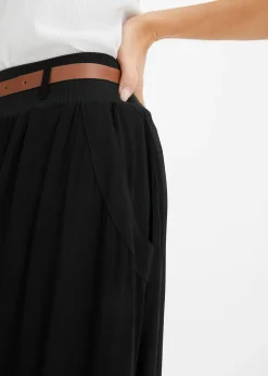 Femme bonprix Jupes|Jupe longue avec ceinture (ens. 2 pces)