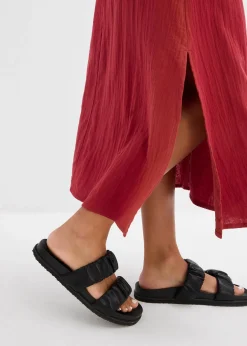 bonprix Jupe longue en gaze de coton|Femme Jupes