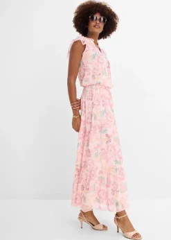 bonprix Jupe longue en mesh doux|Femme Jupes|Tailles Petite