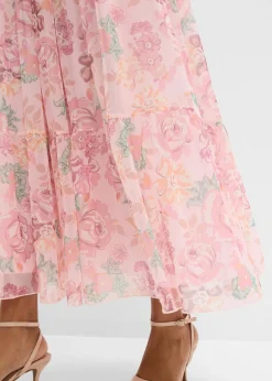 bonprix Jupe longue en mesh doux|Femme Jupes|Tailles Petite