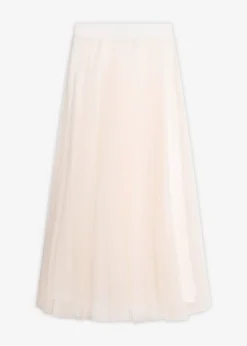 bonprix Jupe longue en tulle délicat|Femme Jupes