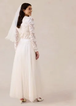 bonprix Jupe longue en tulle délicat|Femme Jupes