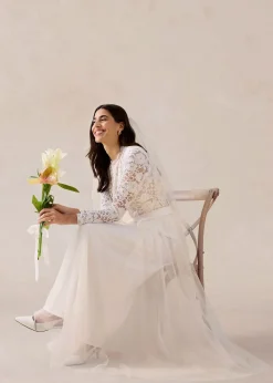 bonprix Jupe longue en tulle délicat|Femme Jupes