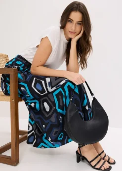 Femme bonprix Jupes|Jupe longue en viscose fluide