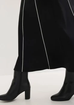 Femme bonprix Jupes|Jupe longue et extensible en bengaline