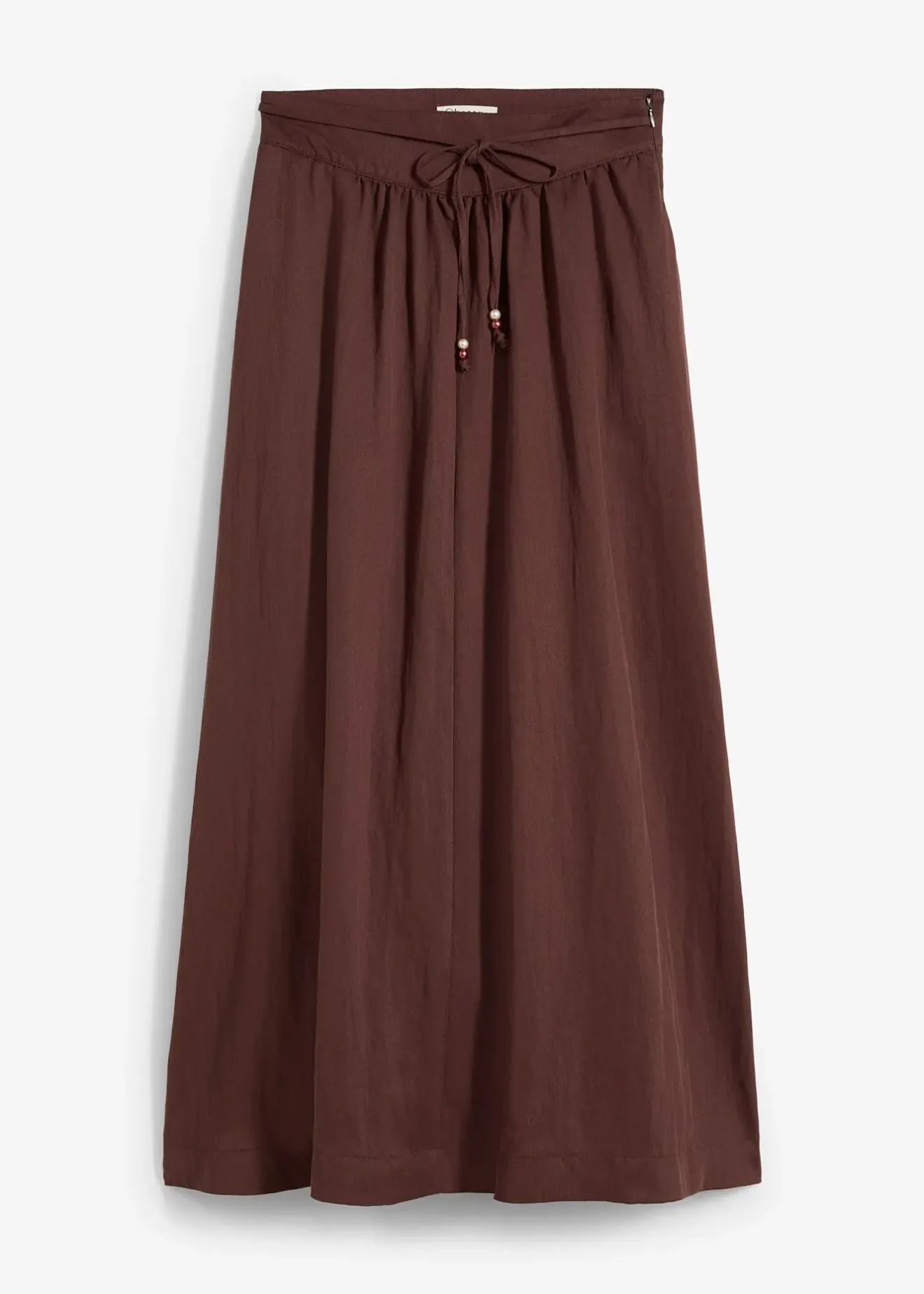 Femme bonprix Jupes|Jupe longue et évasée en Lyocell mélangé