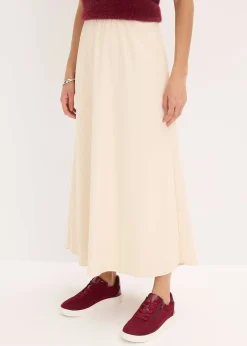 Femme bonprix Jupes|Jupe longue texturée