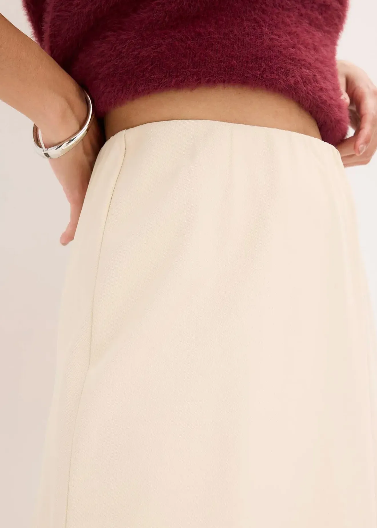 Femme bonprix Jupes|Jupe longue texturée