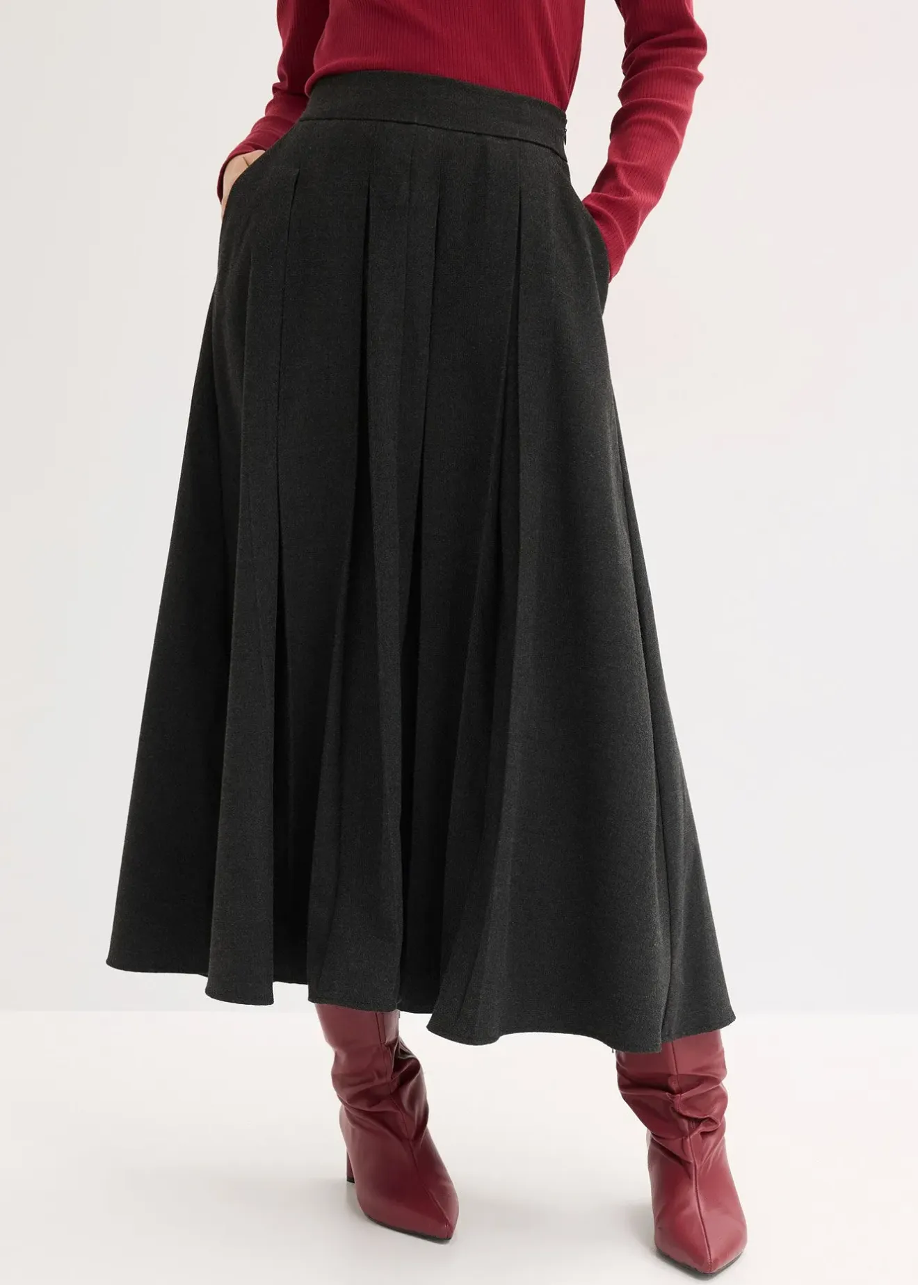 Femme bonprix Jupes|Jupe midi