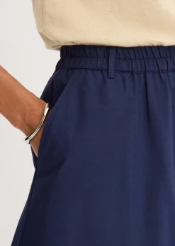 bonprix Jupe midi 100% coton|Femme Jupes