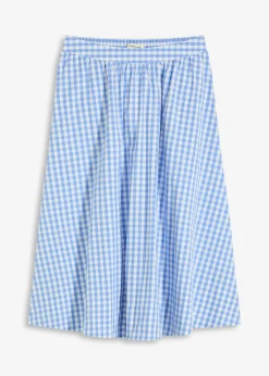 bonprix Jupe midi 100% coton|Femme Jupes