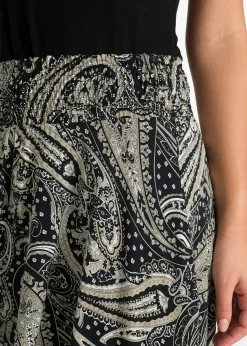 Femme bonprix Jupes|Jupe midi asymétrique 100% viscose