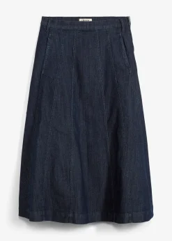 bonprix Jupe midi en jean|Femme Jupes