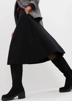 bonprix Jupe midi en Punto di Roma|Femme Jupes