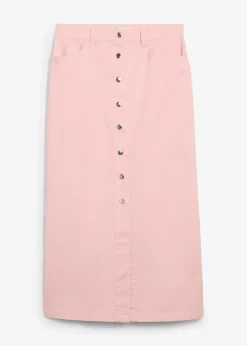 Femme bonprix Jupes|Jupe midi en twill