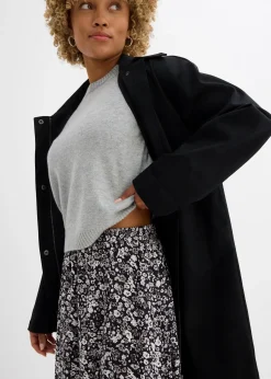 bonprix Jupe midi en viscose|Femme Jupes