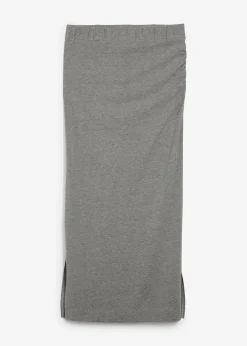 Femme bonprix Jupes|Jupe midi en viscose fluide