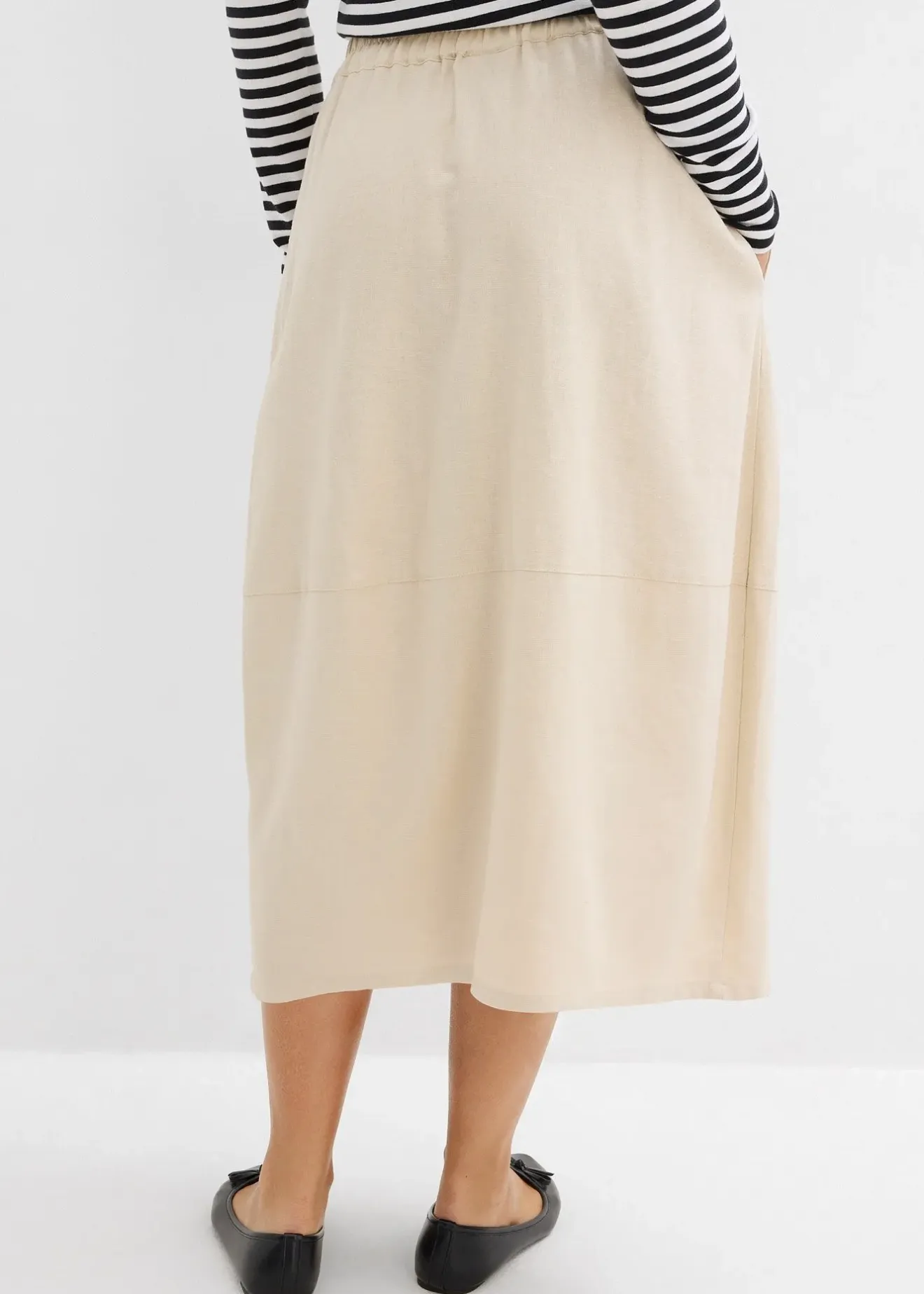 Femme bonprix Jupes|Jupe midi légère