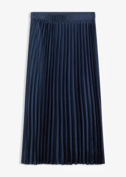 bonprix Jupe plissée en satin fin|Femme Jupes