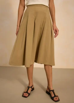 bonprix Jupe plissée en viscose mélangée|Femme Jupes