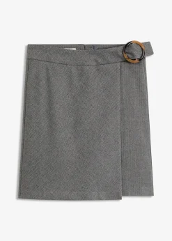 Femme bonprix Jupes|Jupe portefeuille