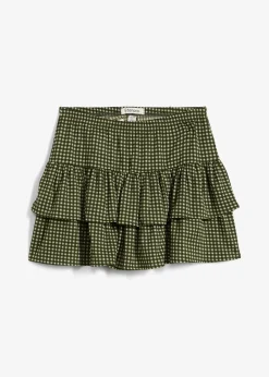 bonprix Jupe étagée en crêpe texturé|Femme Jupes