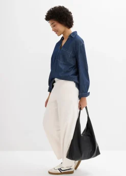 Femme bonprix Basiques|Pantalons|Jupe-culotte 100% coton