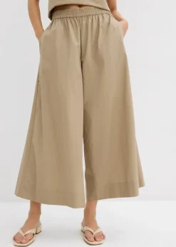 Femme bonprix Deux Pièces & Ensembles|Pantalons|Jupe-culotte ample 100% coton