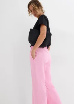 bonprix Jupe-culotte douce en viscose mélangée|Femme Pantalons