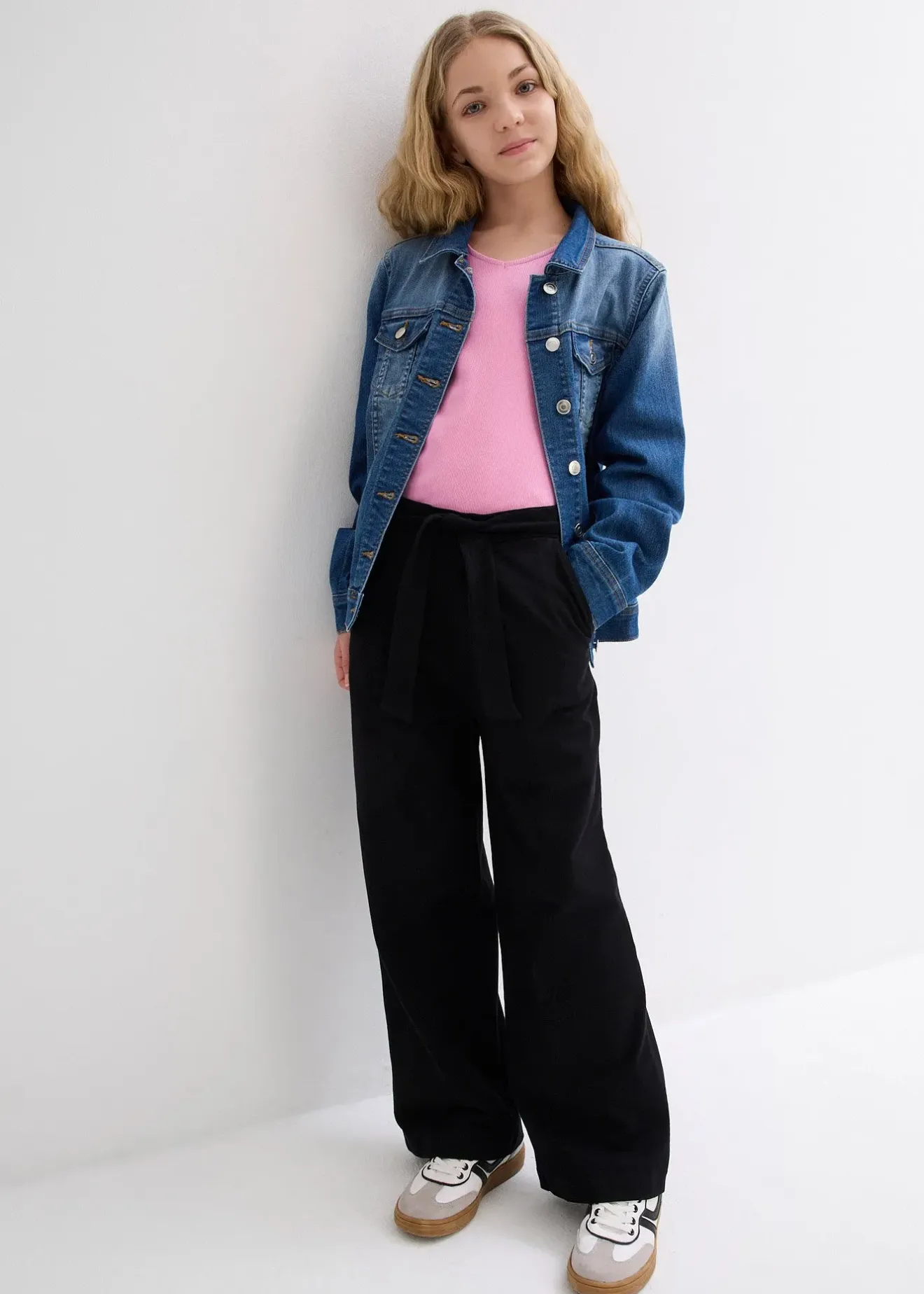Enfant bonprix Vêtements Enfant|Filles 9-16 Ans·Pantalons & Leggings|Jupe-culotte en coton avec taille élastiquée