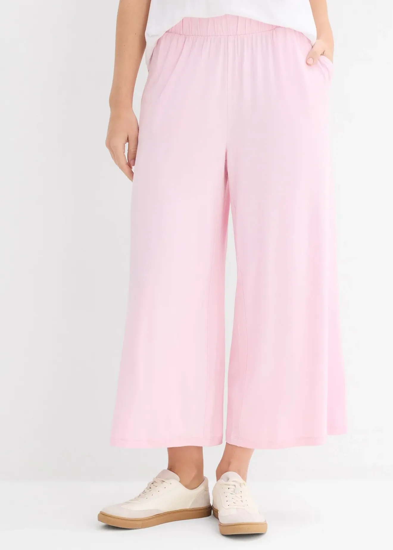 bonprix Jupe-culotte en viscose fluide|Femme Basiques|Pantalons