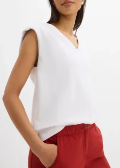 bonprix Jupe-culotte en viscose mélangée à taille élastiquée|Femme Pantalons