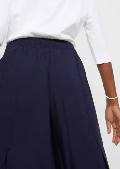 bonprix Jupe-culotte longueur mollet en viscose|Femme Pantalons