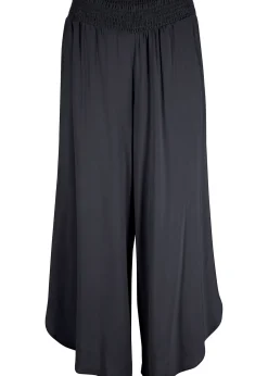 Femme bonprix Pantalons|Jupe-culotte longueur mollet en viscose