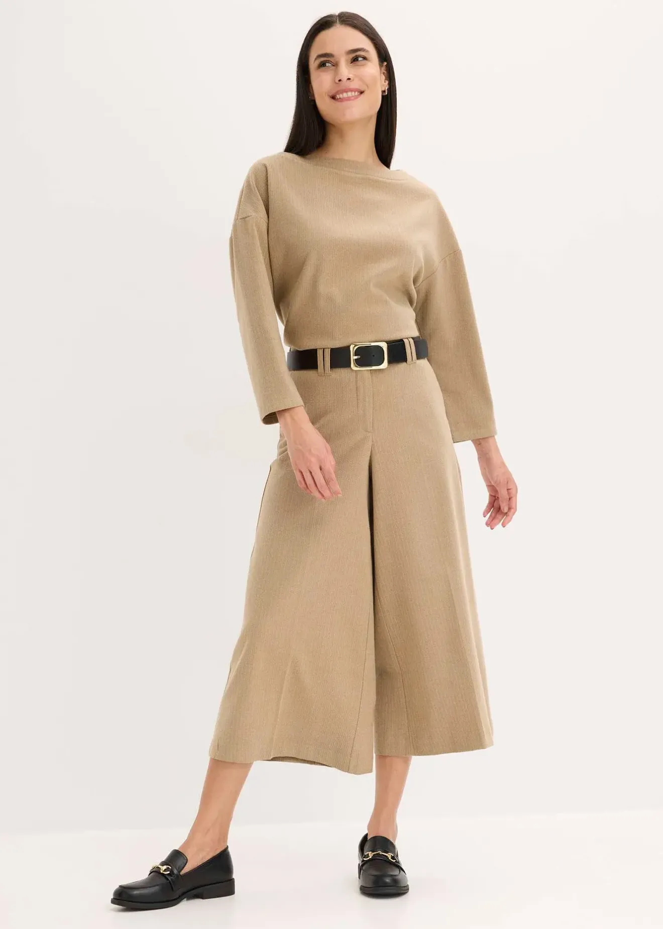 bonprix Jupe-culotte motif chevrons|Femme Shorts|Pantalons