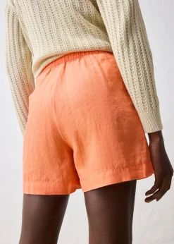 bonprix Jupe-short 100% lin|Femme Premium|Shorts