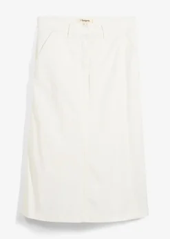 bonprix Jupe-short en coton extensible|Femme Pantalons