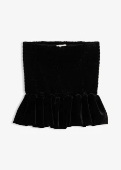 bonprix Jupe-short en velours doux|Femme Jupes