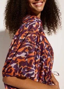 bonprix Kimono de plage avec détail à nouer|Femme Vêtements De Plage|Chemisiers