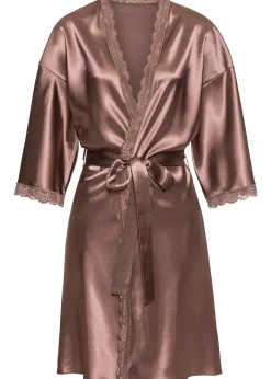 bonprix Kimono en satin|Femme Peignoirs|Dessous