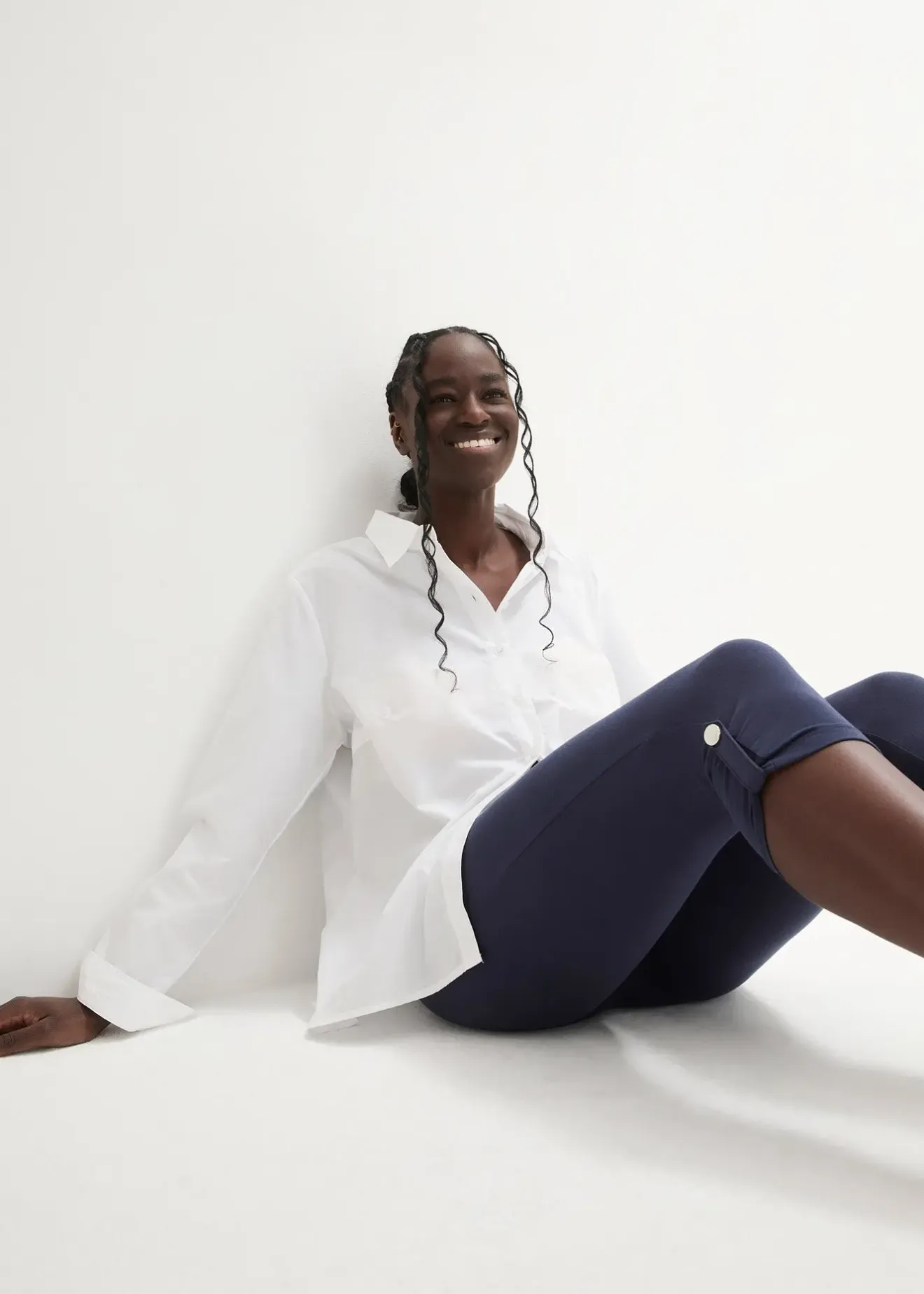 bonprix Legging 3/4 en coton|Femme Pantalons