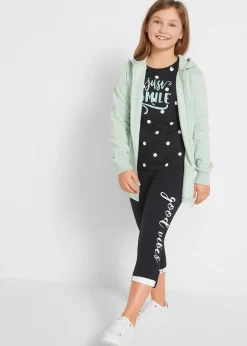 Enfant bonprix Vêtements Enfant|Filles 9-16 Ans·Pantalons & Leggings|Legging 3/4 fille en coton extensible