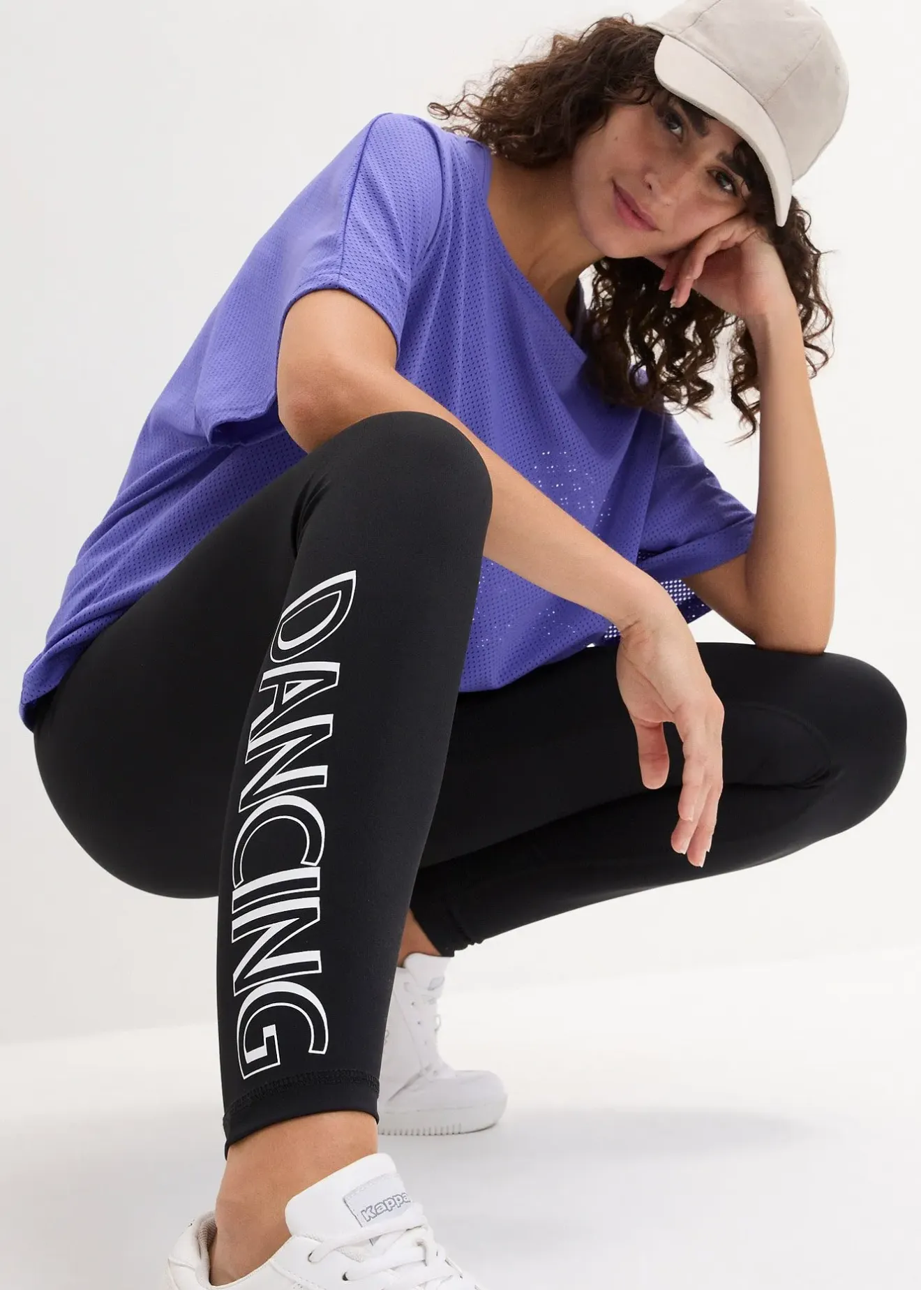 bonprix Legging à séchage rapide, longueur cheville|Femme Vêtements De Sport|Pantalons